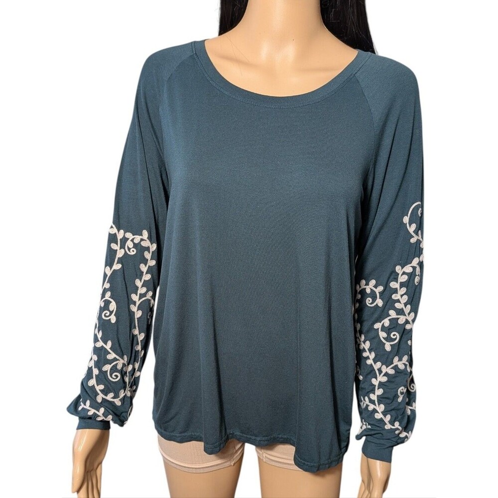 Aventura Forest Green Embroidered Shirt